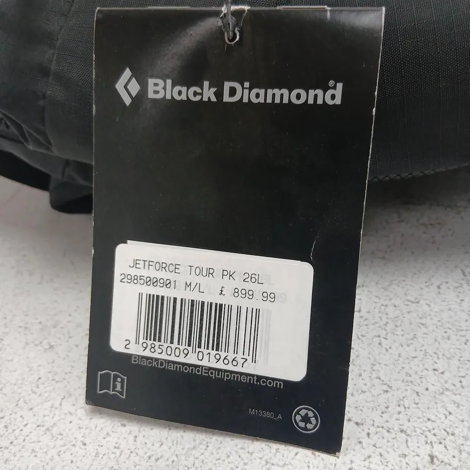 BLACK DIAMOND JET FORCE TOUR PK 26L RUCKSACK