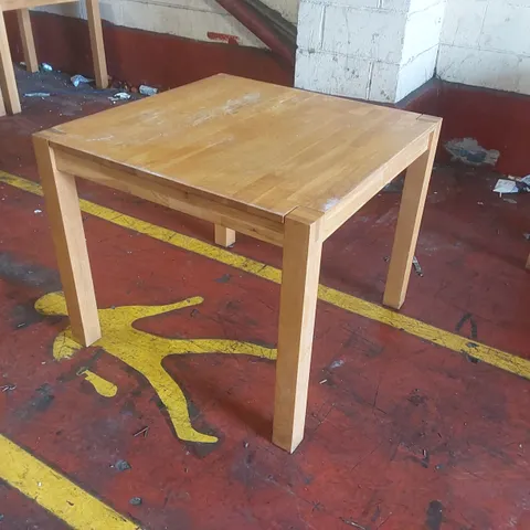 SOLID WOOD RESTAURANT DINING TABLE