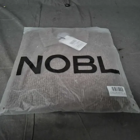 OTTO OVERSIZED KNIT POLO SHIRT – LIGHT BROWN, SIZE M