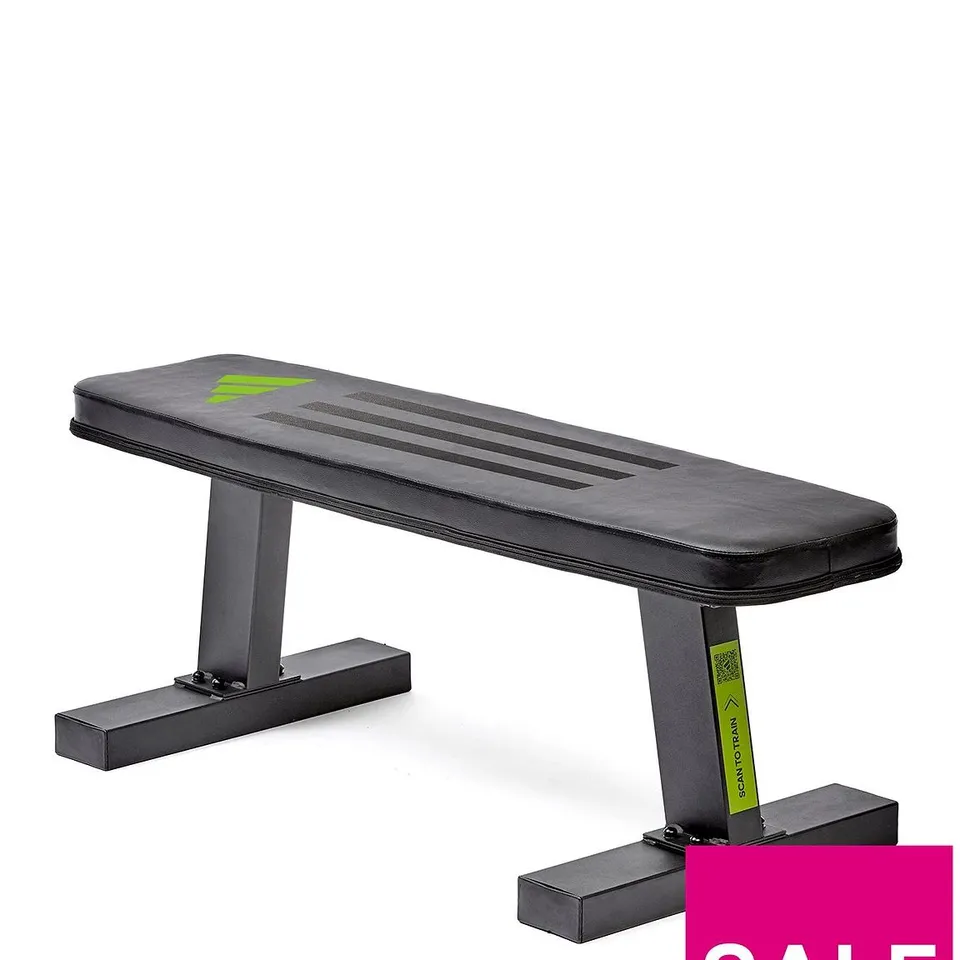 ADIDAS PERFORMANCE FLAT BENCH - BLACK