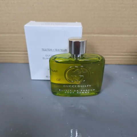 GUCCI GUILTY ELIXIR DE PARFUM POUR HOMME – TESTER, 60 ML