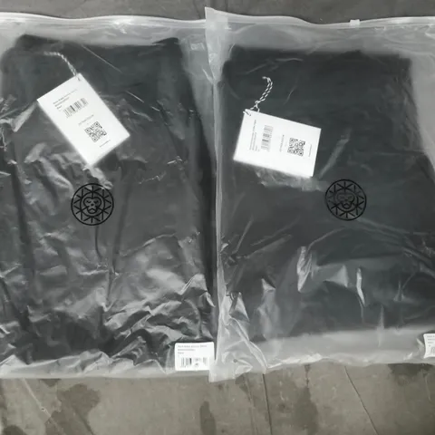 BOX OF APPROXIMATELY 18 ASSORTED BRASS MONKEY CLOTHING ITEMS TO INCLUDE JOGGERS AND SHORTS IN BLACK - SIZES VARY