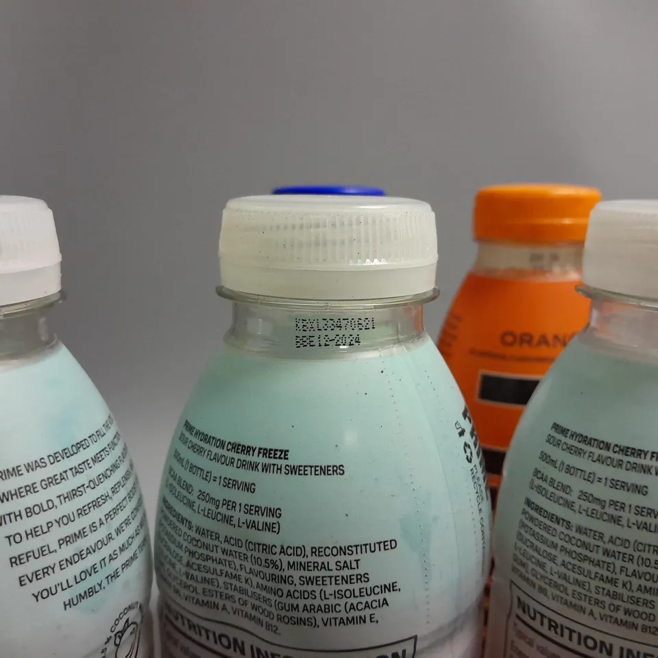 LOT OF 13 500ML BOTTLES OF PRIME