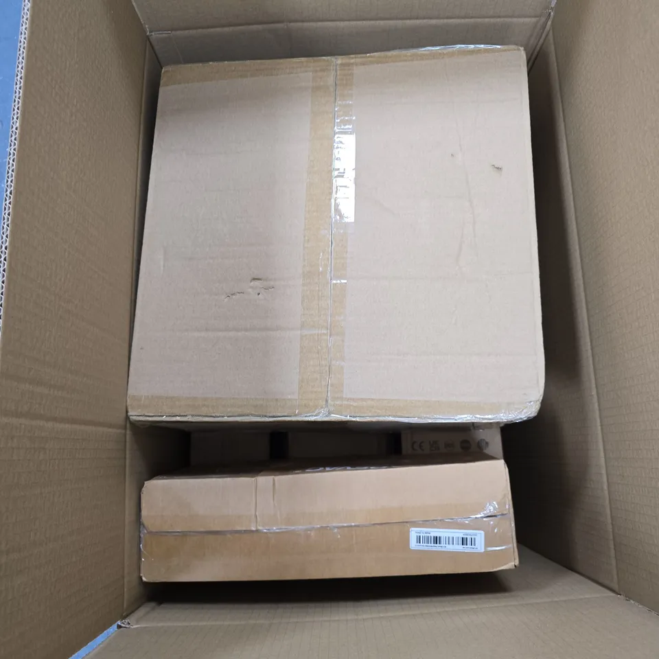 BOX OF APPROXIMATELY 5 ASSORTED ITEMS INCLUDING CASCADEVAC, A CHILDREN'S TOILET LADDER AND A TRANSPARENT COVER BY DIVCHI