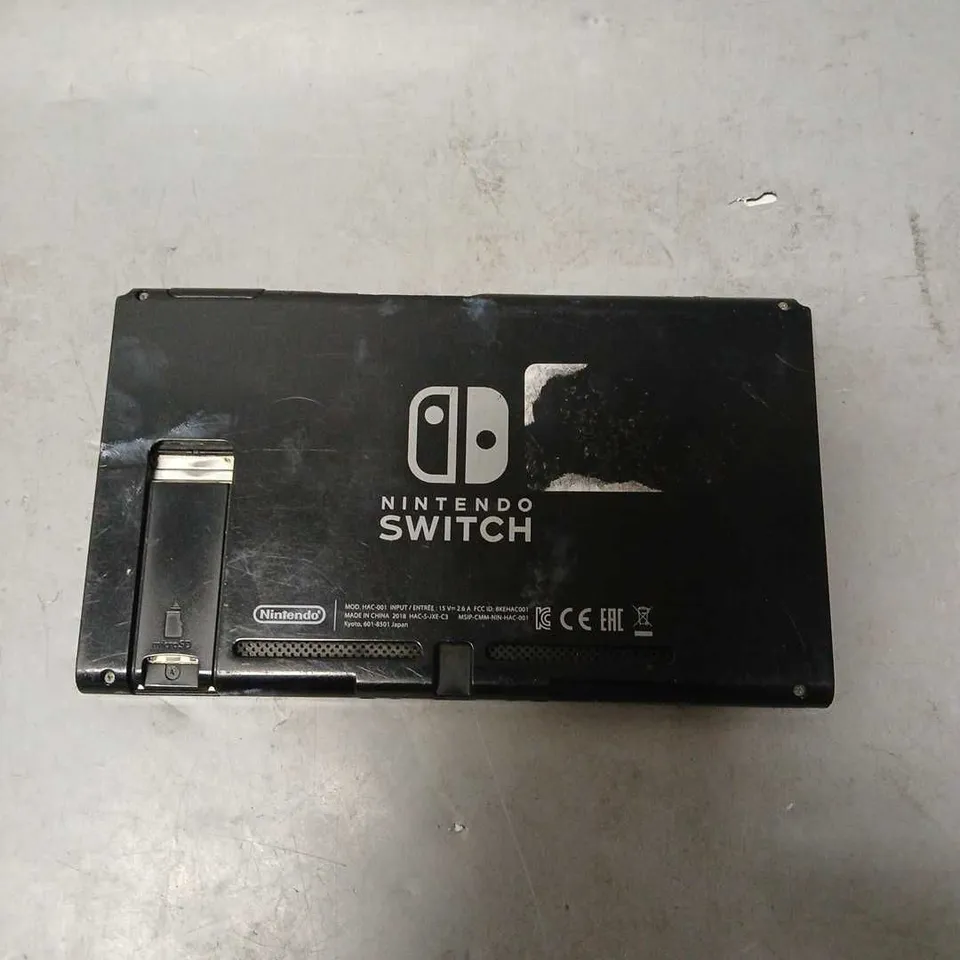 NINTENDO SWITCH GAME CONSOLE IN BLACK