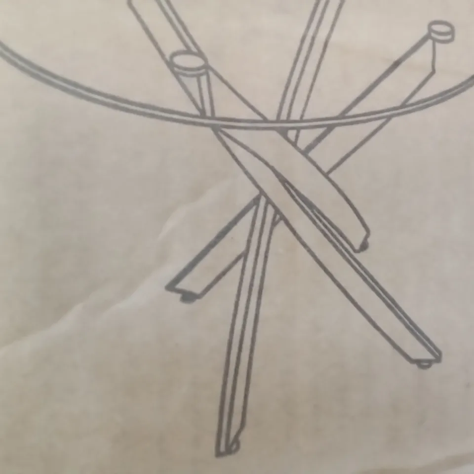 BOXED CHOWCHILLA ROUND DINING TABLE LEGS