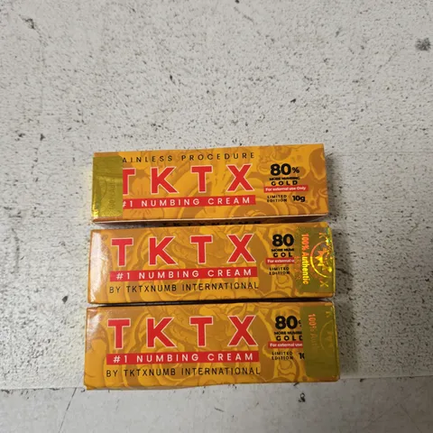 TKTX NUMBING CREAM 10G X3 – LIMITED EDITION