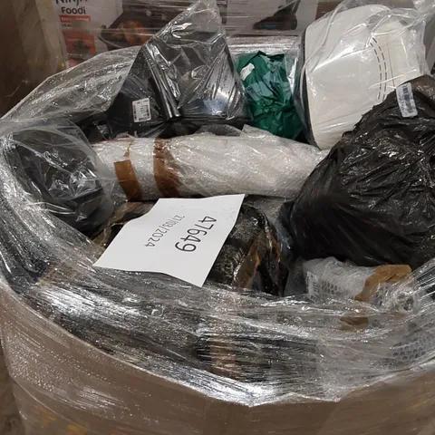 PALLET OF APPROXIMATELY 24 UNPROCESSED RAW RETURN HOUSEHOLD AND ELECTRICAL GOODS TO INCLUDE;