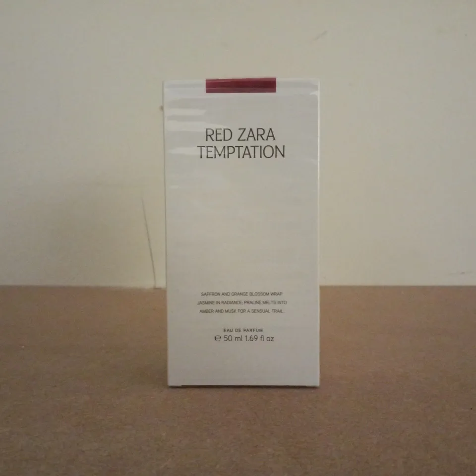 RED ZARA TEMPTATION EAU DE PARFUM (50ML)