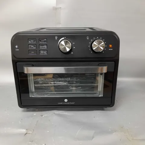 BOXED COOK'S ESSENTIAL 21-LITRE AIRFRYER OVEN IN BLACK