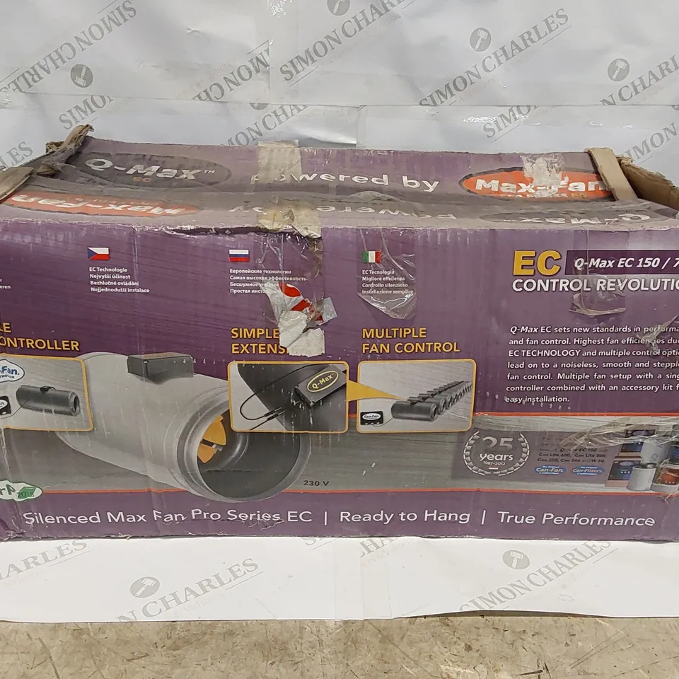 BOXED CAN-FAN Q-MAX EC 150/716 (1 BOX)