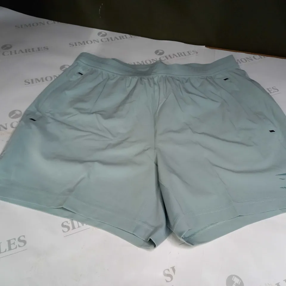 TEAL GREEN GYMSHARK SHORTS 