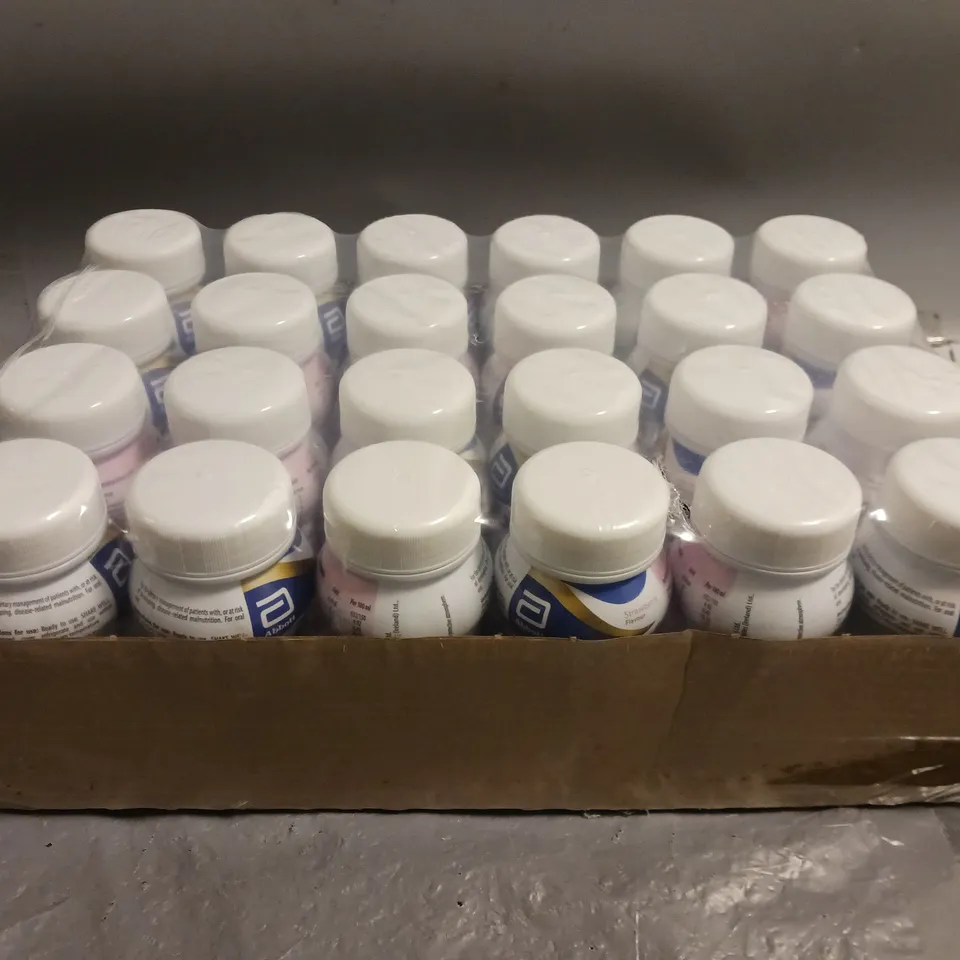 24 ABBOTT ENSURE PLUS STRAWBERREY FLAVOUR DRINKS (24 x 200ml) - COLLECTION ONLY
