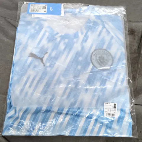 BAGGED PUMA MANCHESTER CITY WARM UP JERSEY - EU MEDIUM