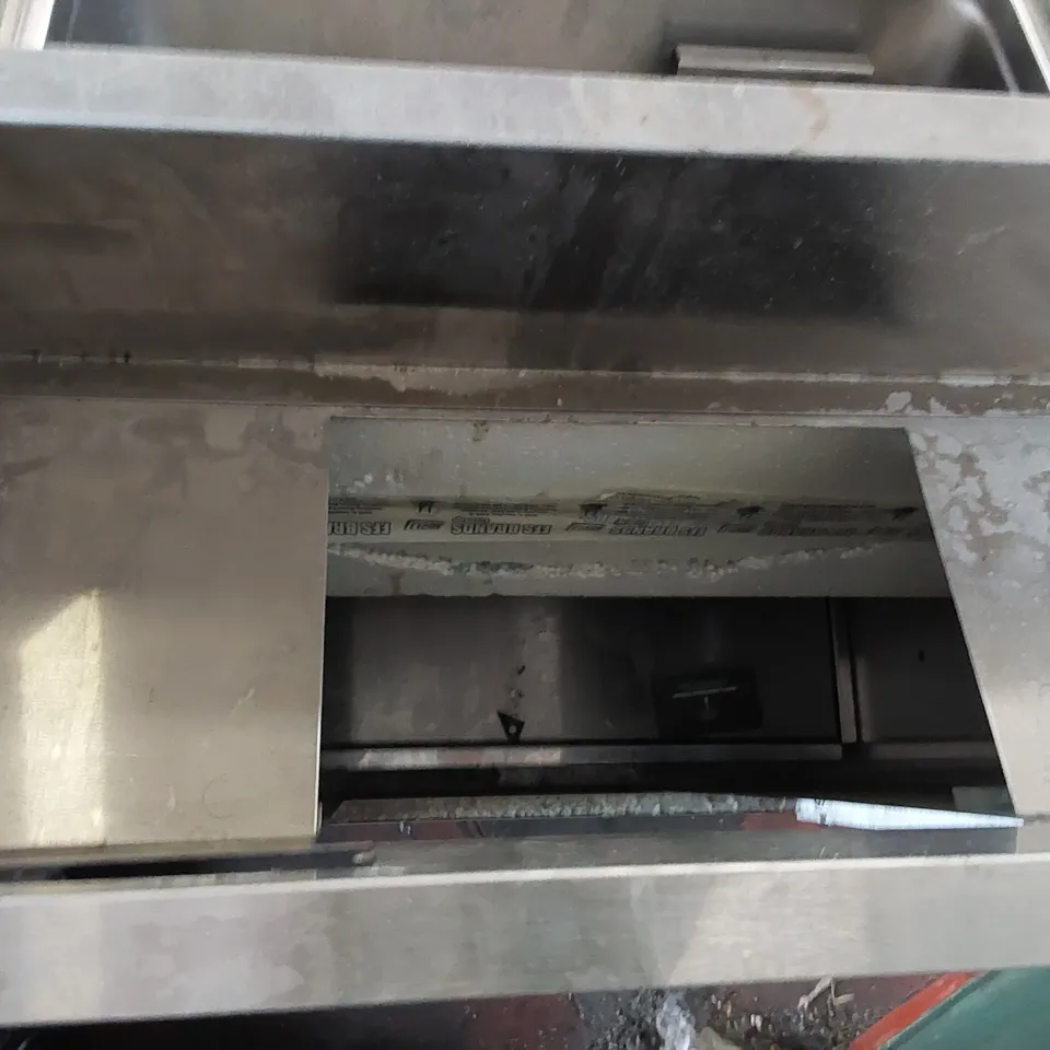 VIZU STAINLESS STEEL FAST SERVE CHIP DUMP WITH WIDE CUP 3 MODULE