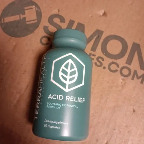ACID RELIEF – SOOTHING BOTANICAL FORMULA DIETARY SUPPLEMENT, 60 CAPSULES