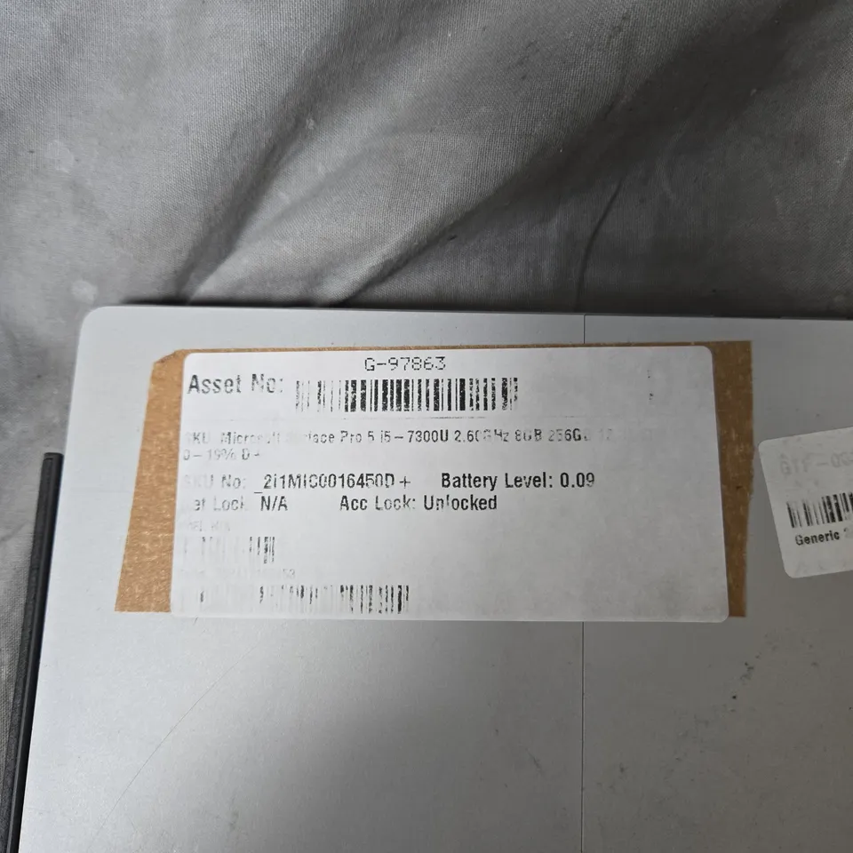 Microsoft Surface Pro 5 Tablet with Type Cover Keyboard – i5-7300U, 8GB RAM, 256GB SSD 