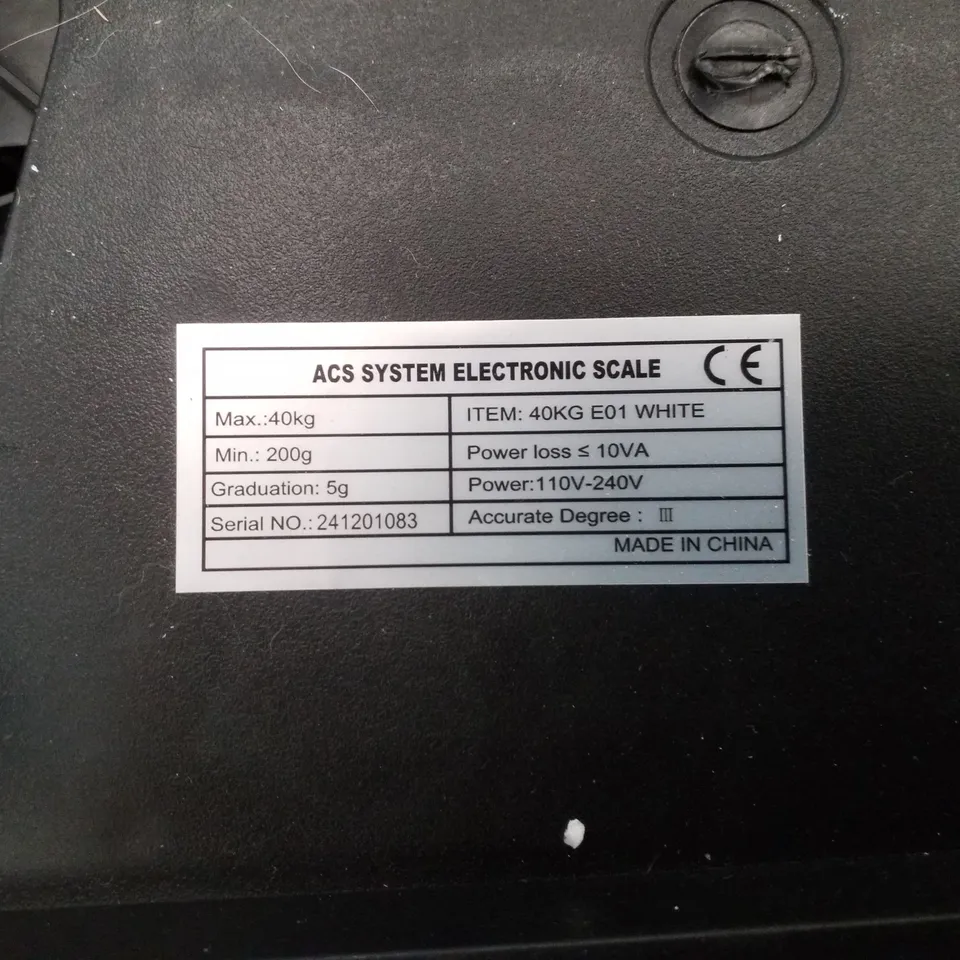 BOXED ACS SERIES PRICE COMPUTING SCALE