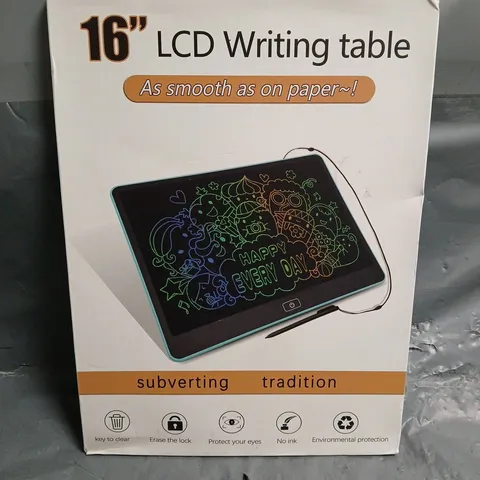 BOXED 16" LCD WRITING TABLE