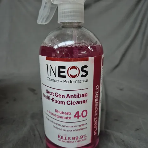 INEOS NEXT GEN ANTIBAC MULTI-ROOM CLEANER – RHUBARB & POMEGRANATE, SET OF 6 SPRAY BOTTLES