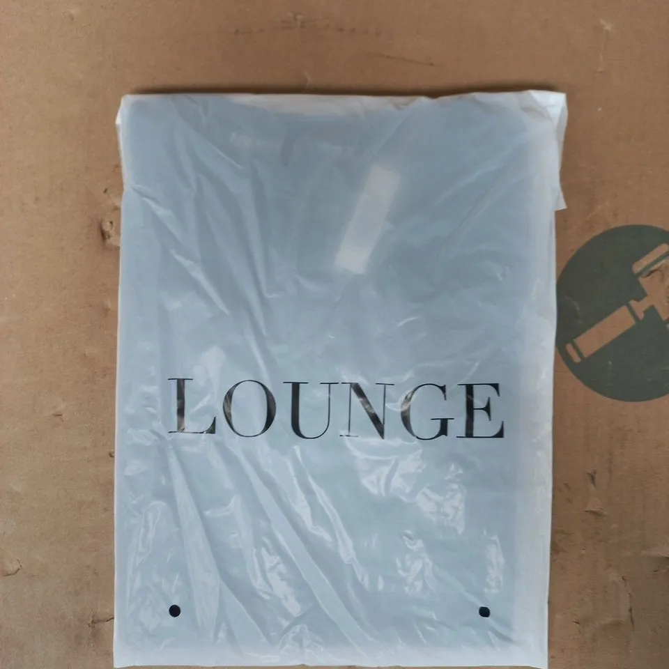 BAGGED LOUNGE SUNDAY CLUB SHORT SLEEVE TOP IN BLACK SIZE SMALL