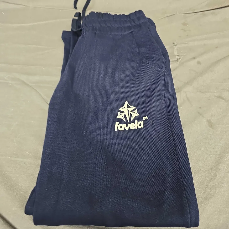 FAVELA WIDE LEG JOGGERS - SIZE LARGE