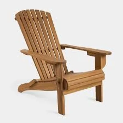 BOXED VONHAUS HUDSON FOLDING ADIRONDACK CHAIR (1 BOX)