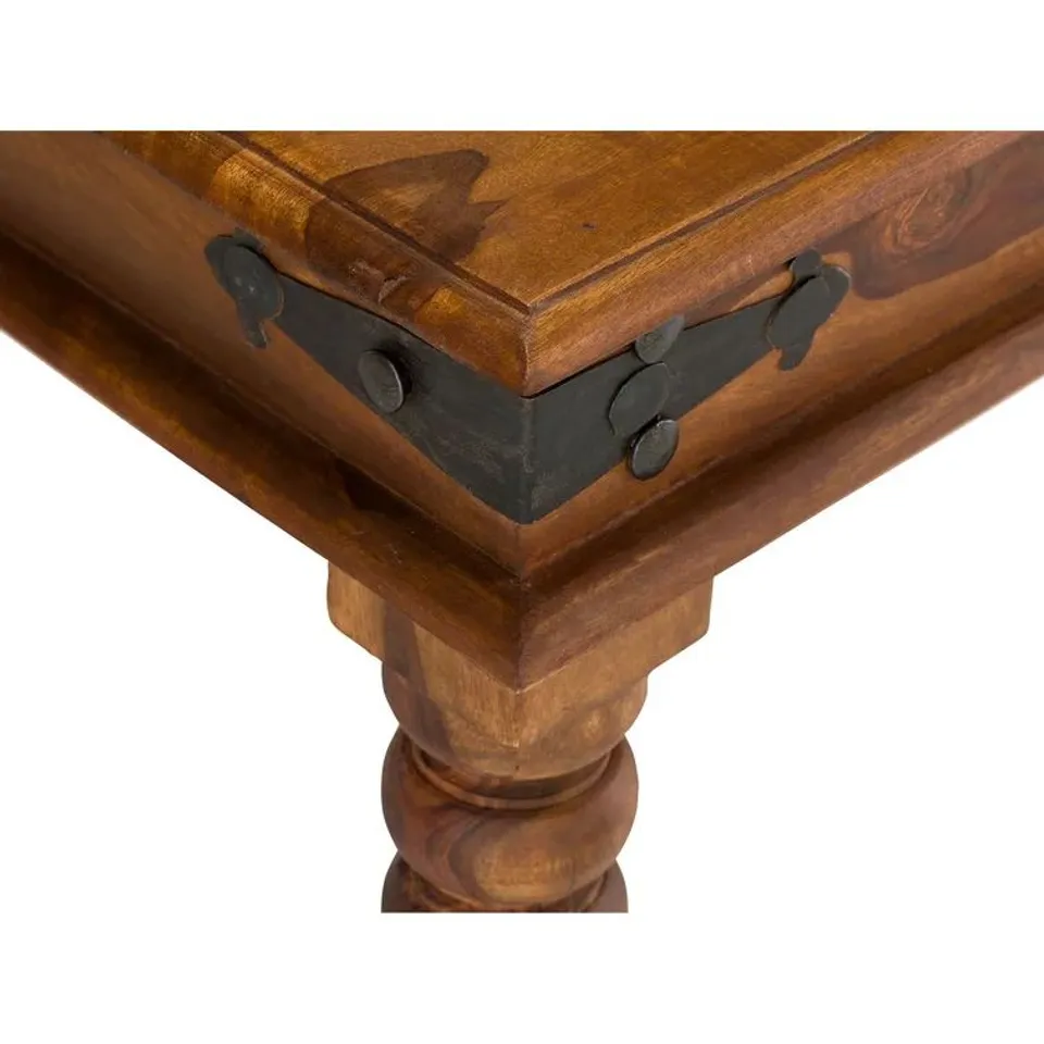 BOXED BEWLEY ROSEWOOD SOLID WOOD DINING TABLE (1 BOX)