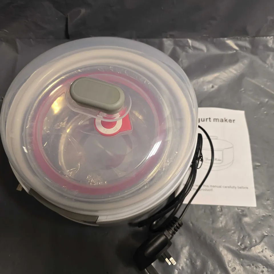 UNBOXED YOGURY MAKER