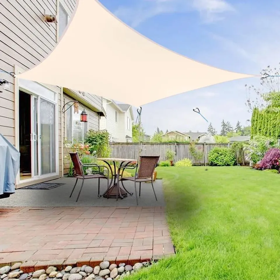 BOXED DUPPSTADT 5M X 5M SQUARE SHADE SAIL (1 BOX)
