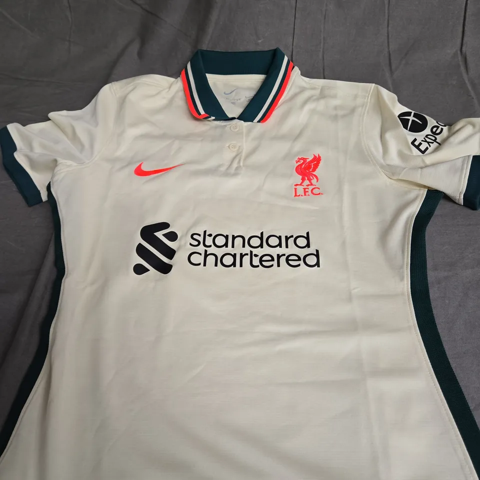 LIVERPOOL FC AWAY JERSEY SIZE SMALL