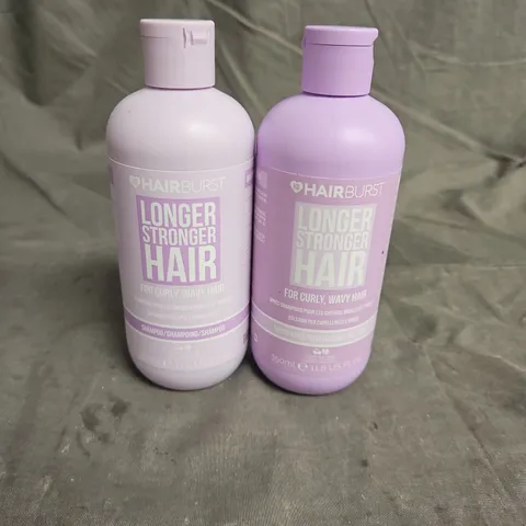 HAIRBURST SHAMPOO & CONDITIONER FOR CURLY/WAVY HAIR 2X350ML