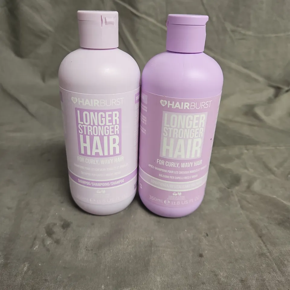 HAIRBURST SHAMPOO & CONDITIONER FOR CURLY/WAVY HAIR 2X350ML