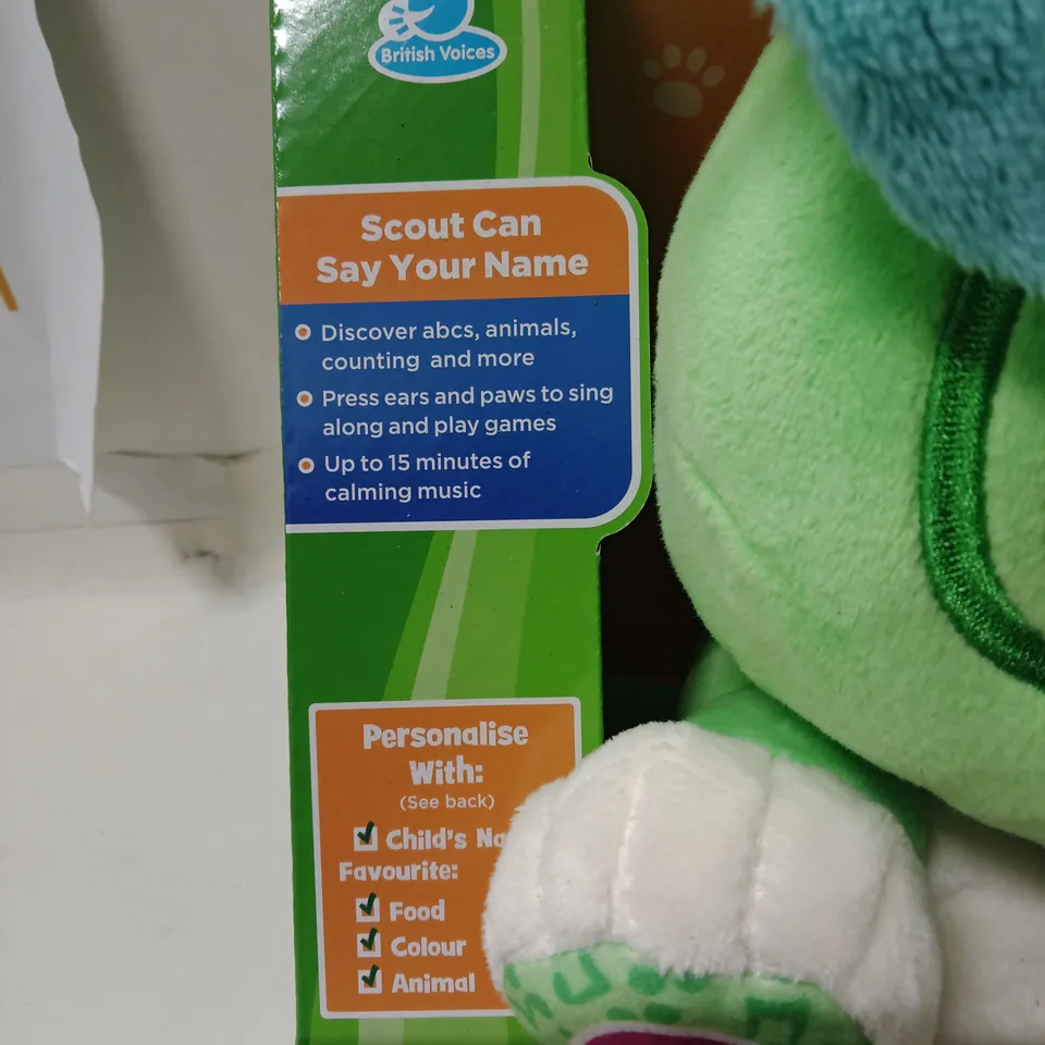 LEAPFROG MY BEST PAL SCOUT PLUSH TOY