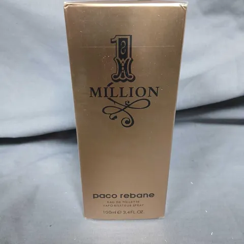 BOXED AND SEALED 1 MILLION PACO RABANNE EAU DE TOILETTE 100ML