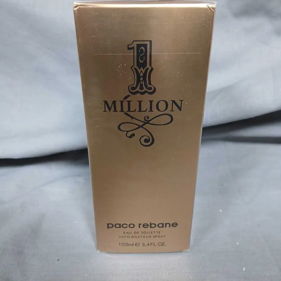 BOXED AND SEALED 1 MILLION PACO RABANNE EAU DE TOILETTE 100ML