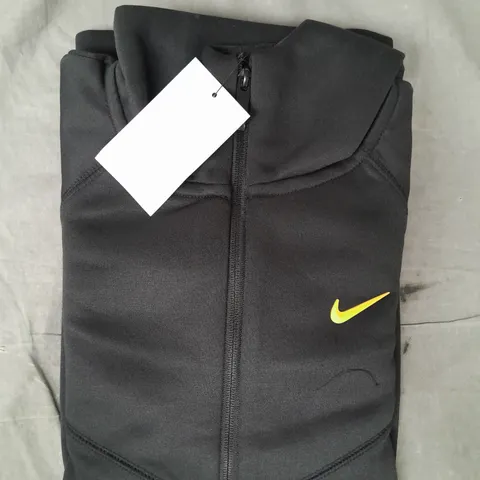 NIKE NOCTA MEN'S ZIP-UP HOODIE IN BLACK SIZE LARGE