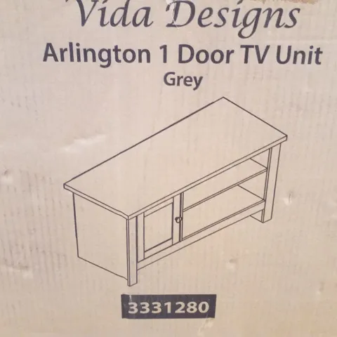 BOXED ELISE TV STAND FOR TV'S UP TO 50"