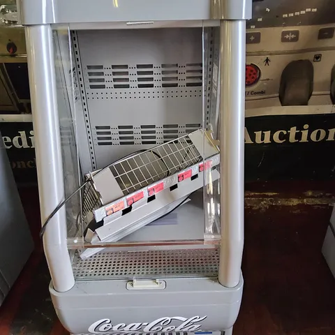 COCA-COLA BRANDED FRIGOGLASS EASIREACH EXPRESS R290 FRIDGE DISPLAY CABINET