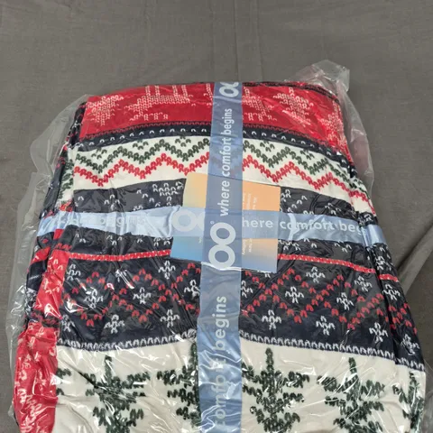 SEALED OODIE ADULT OVERSIZED HOODED BLANKET - CHRISTMAS