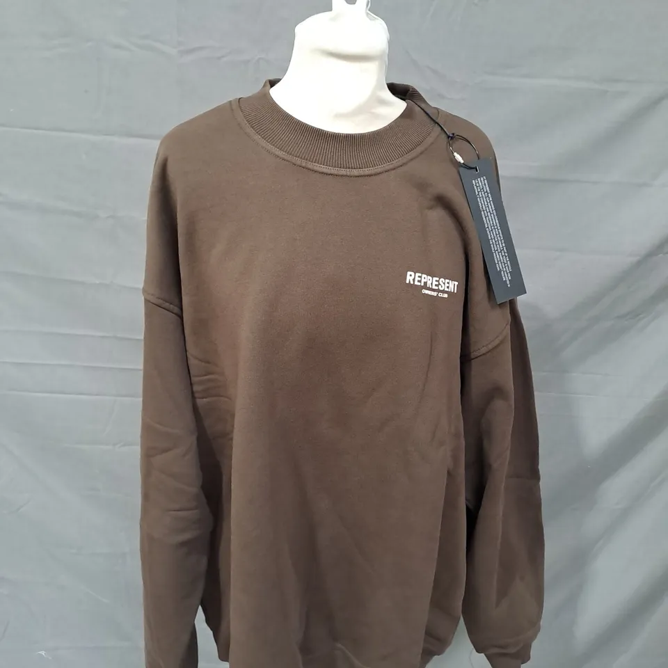 REPRESENT OWNERS CLUB SWEATER SIZE L 