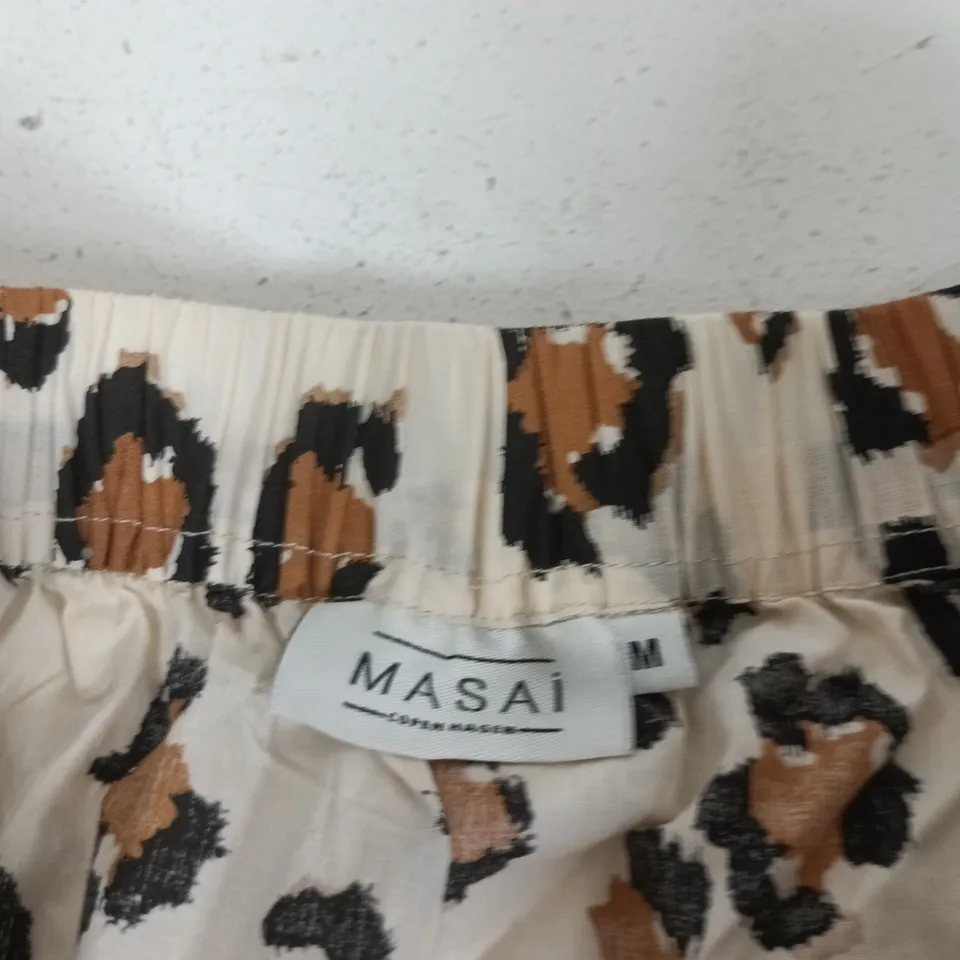 MASAI LEOPARD PRINT WOMEN'S SKIRT, UK SIZE M