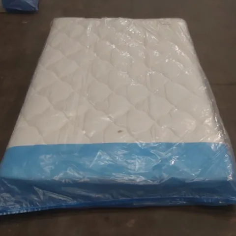 QUALITY BAGGED DOUBLE 135cm AIRSPRUNG LUXURY QUILTED MEDIUM MATTRESS