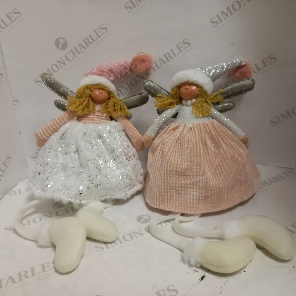 SET OF 2 FAIRIES WITH DANGLY LEGS RRP £29.99