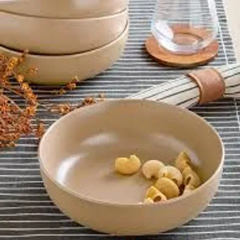 PREVIOUS  NEXT THE VERY COLLECTION MUSHROOM SET OF 4 SAINTES PASTA BOWLS