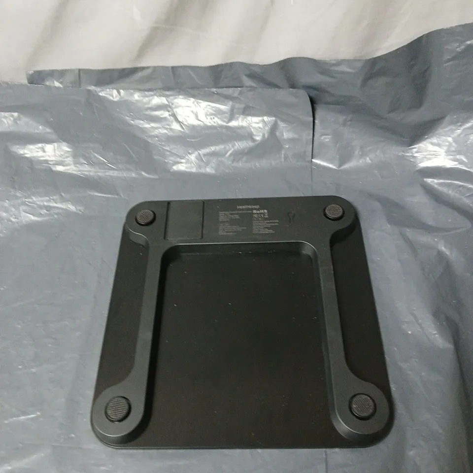 HEALTHKEEP DIGITAL BATHROOM SCALE – BLACK SQUARE DESIGN 