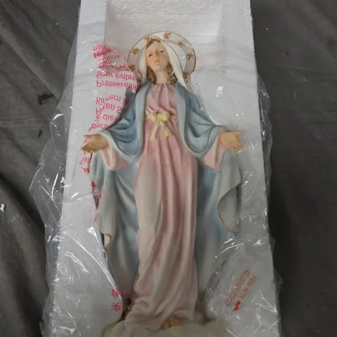 VERONESE DESIGN OUR MOTHER OF MEDJUGORJE FIGURINE 