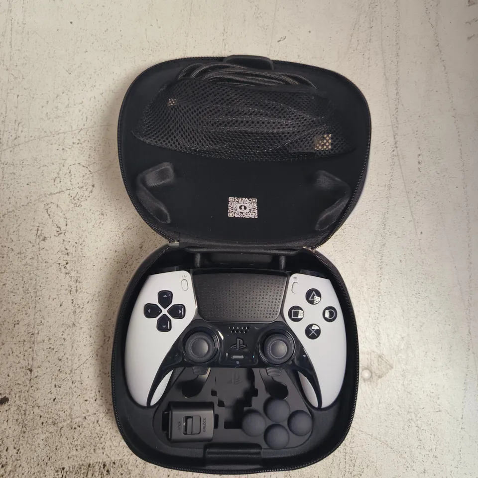 SONY PLAYSTATION 5 DUALSENSE EDGE CONTROLLER – BOXED WITH CASE & ACCESSORIES