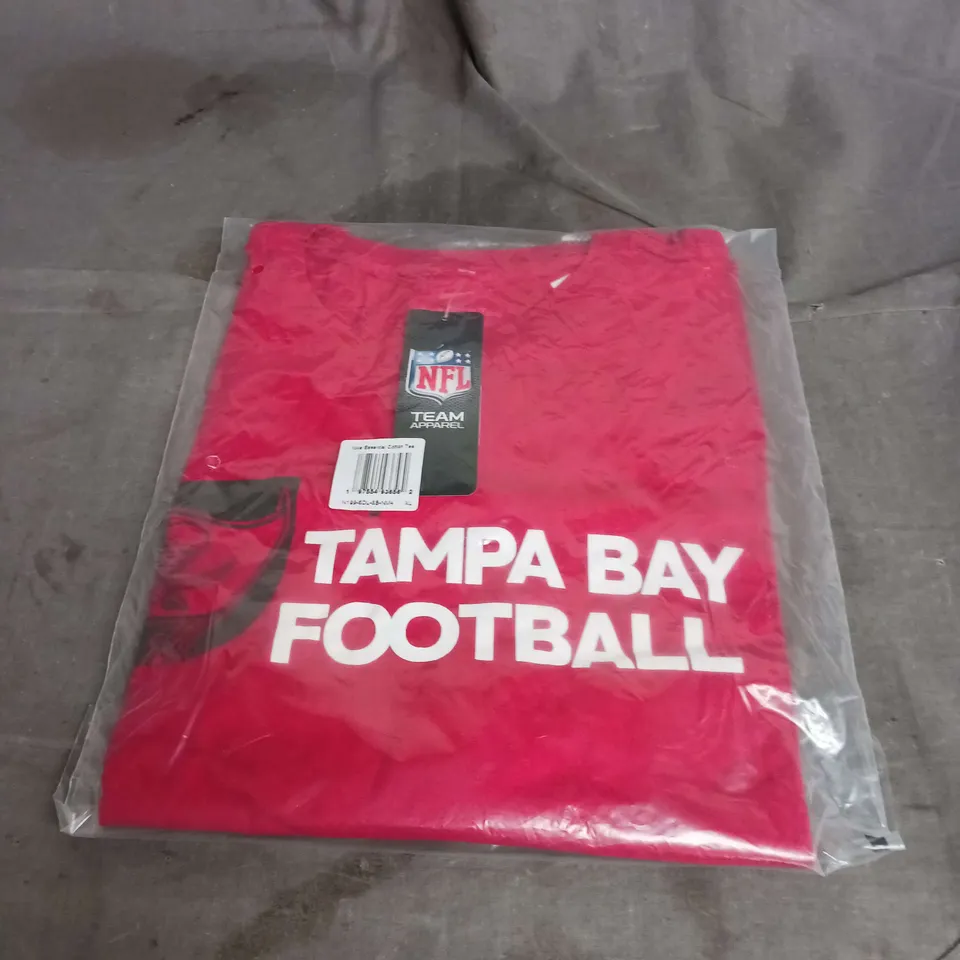 BAGGED NIKE NFL TEAM APPAREL ESSENTIAL COTTON TEE IN RED SIZE XL