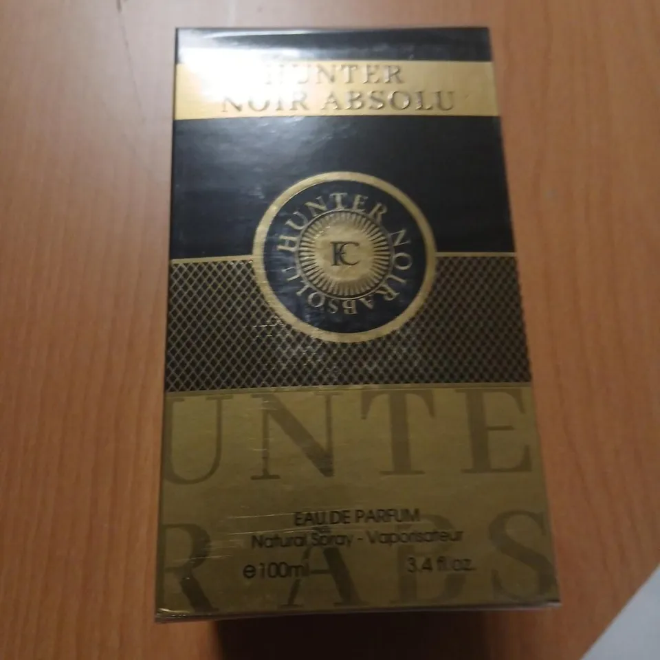 BOXED AND SEALED HUNTER NOIR ABSOLU EAU DE PARFUM 100ML
